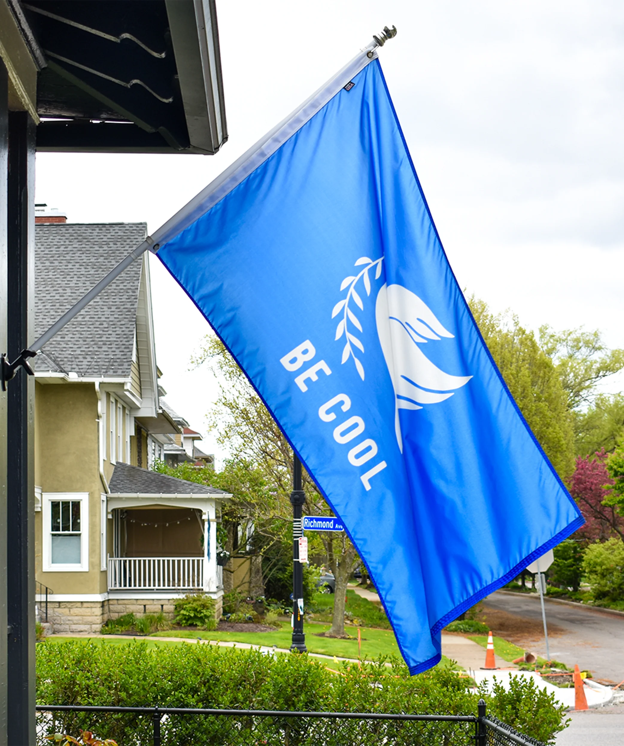 Be Cool Outdoor Flag - Image 4