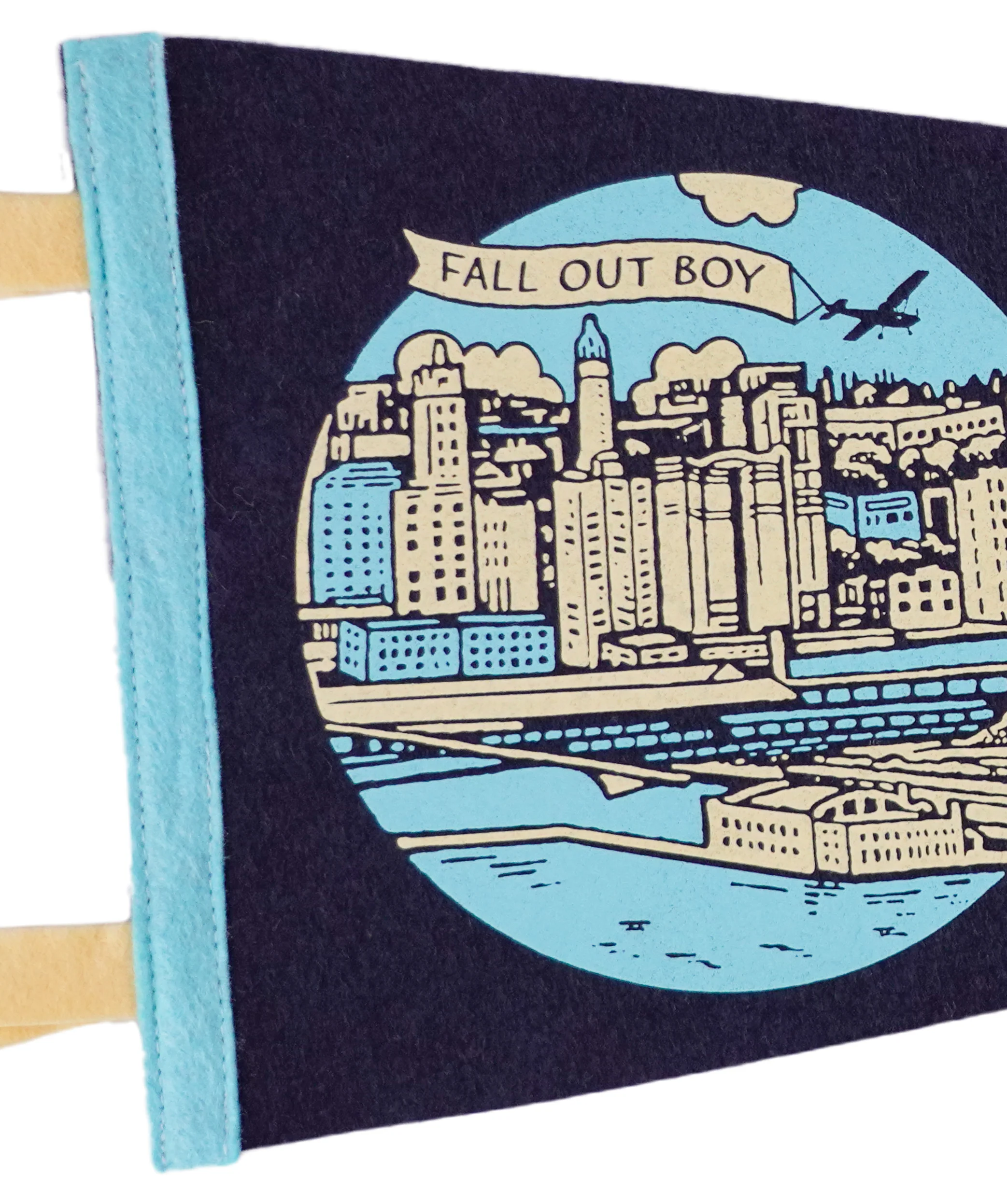 Chicago Is So Two Years Ago Pennant • Fall Out Boy x Oxford Pennant - Image 3