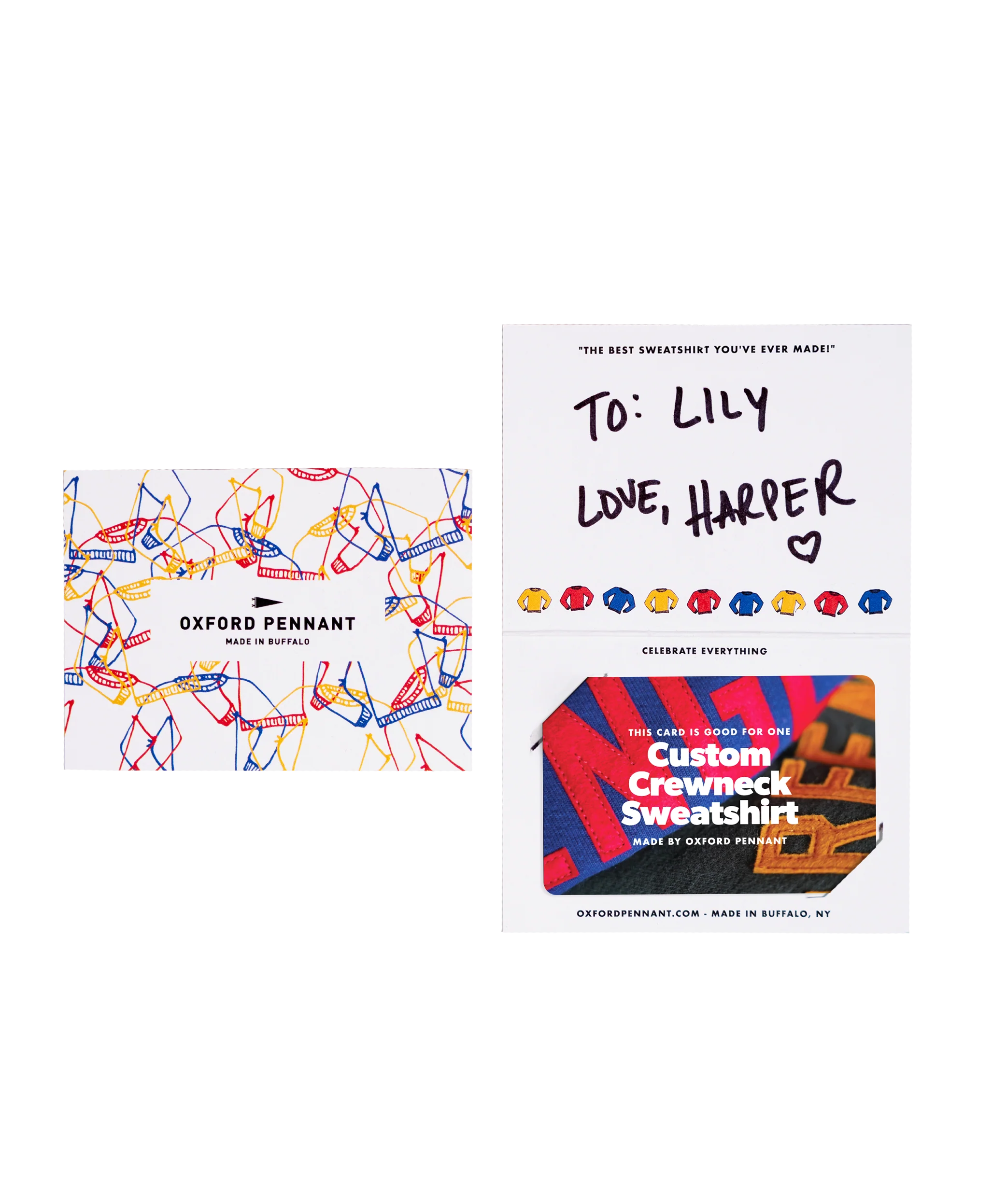 Custom Crewneck Gift Card - Image 3