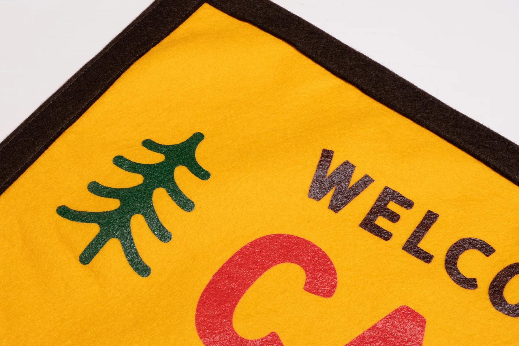 Personalized Welcome To Camp Flag • Kelle Hampton x Oxford Pennant - Image 3