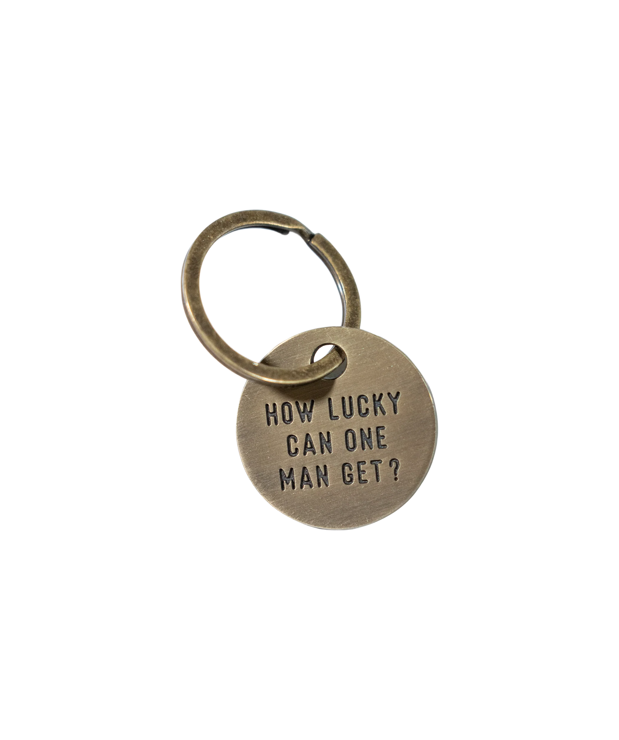 PRESALE: How Lucky Can One Man Get Keychain • John Prine x Oxford Pennant - Image 3