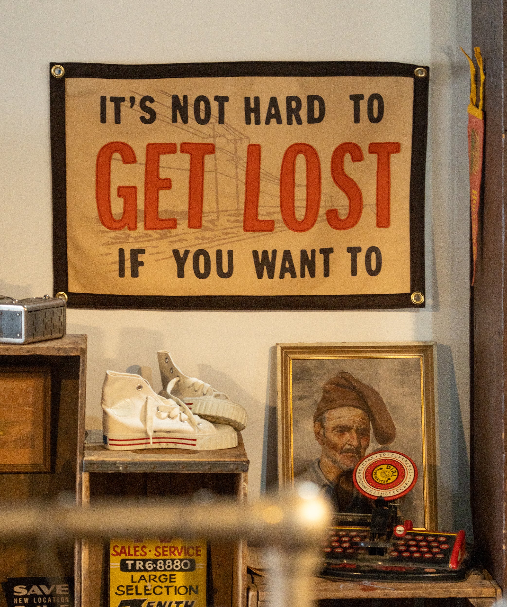 It's Not Hard to Get Lost Banner • Billy Strings x Oxford Pennant - Image 3