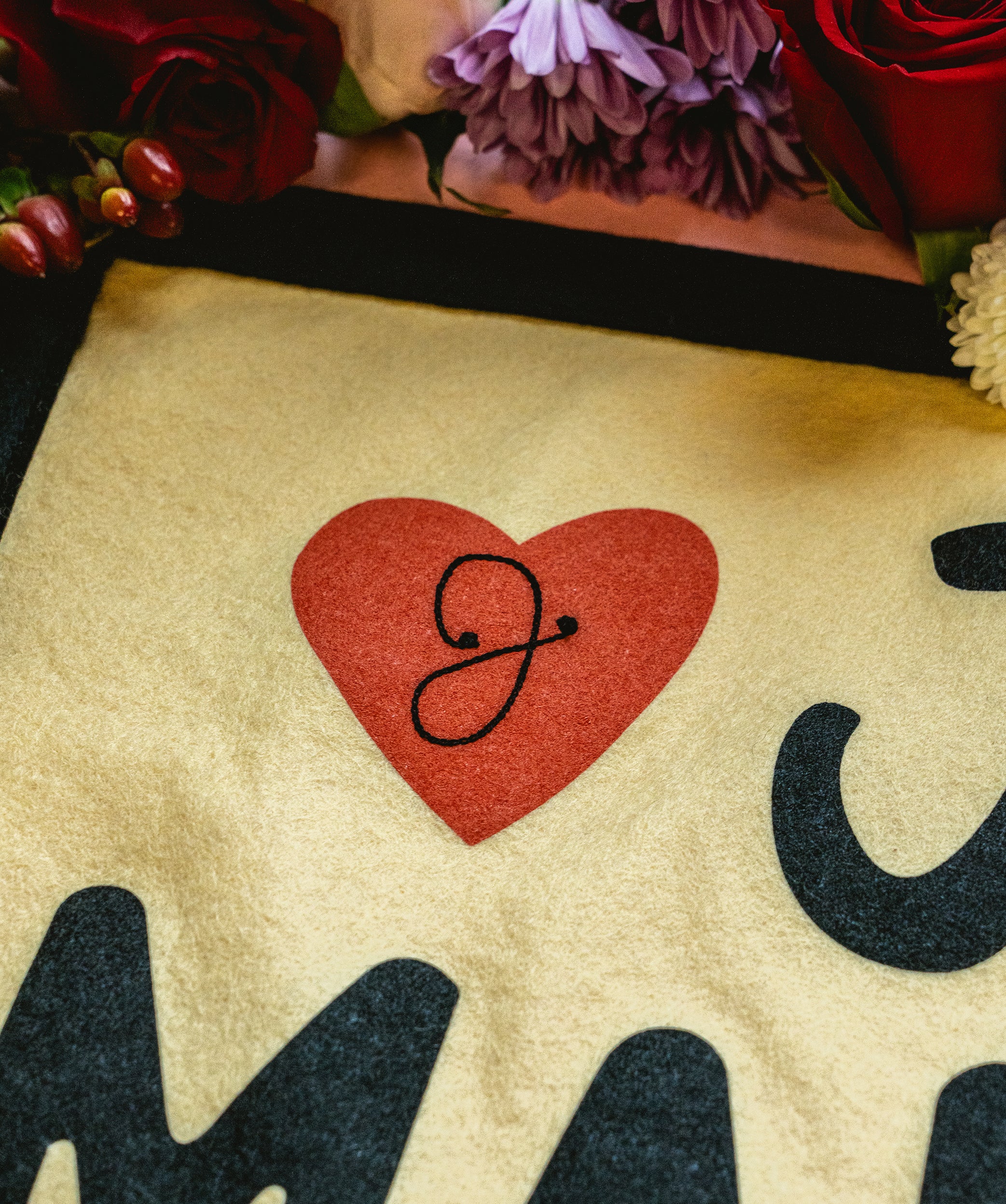 Just Married Camp Flag - Image 4