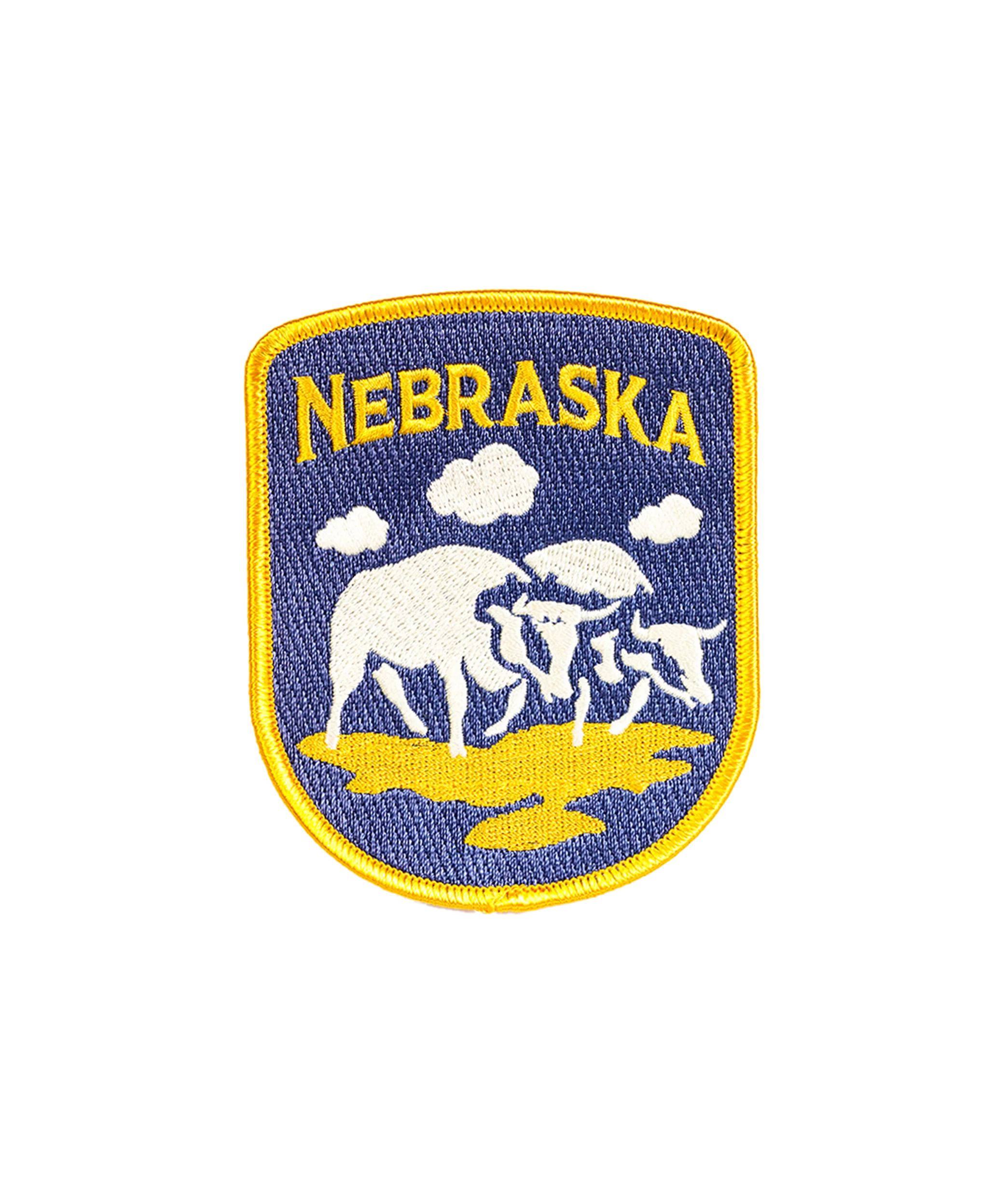 Nebraska Embroidered Patch