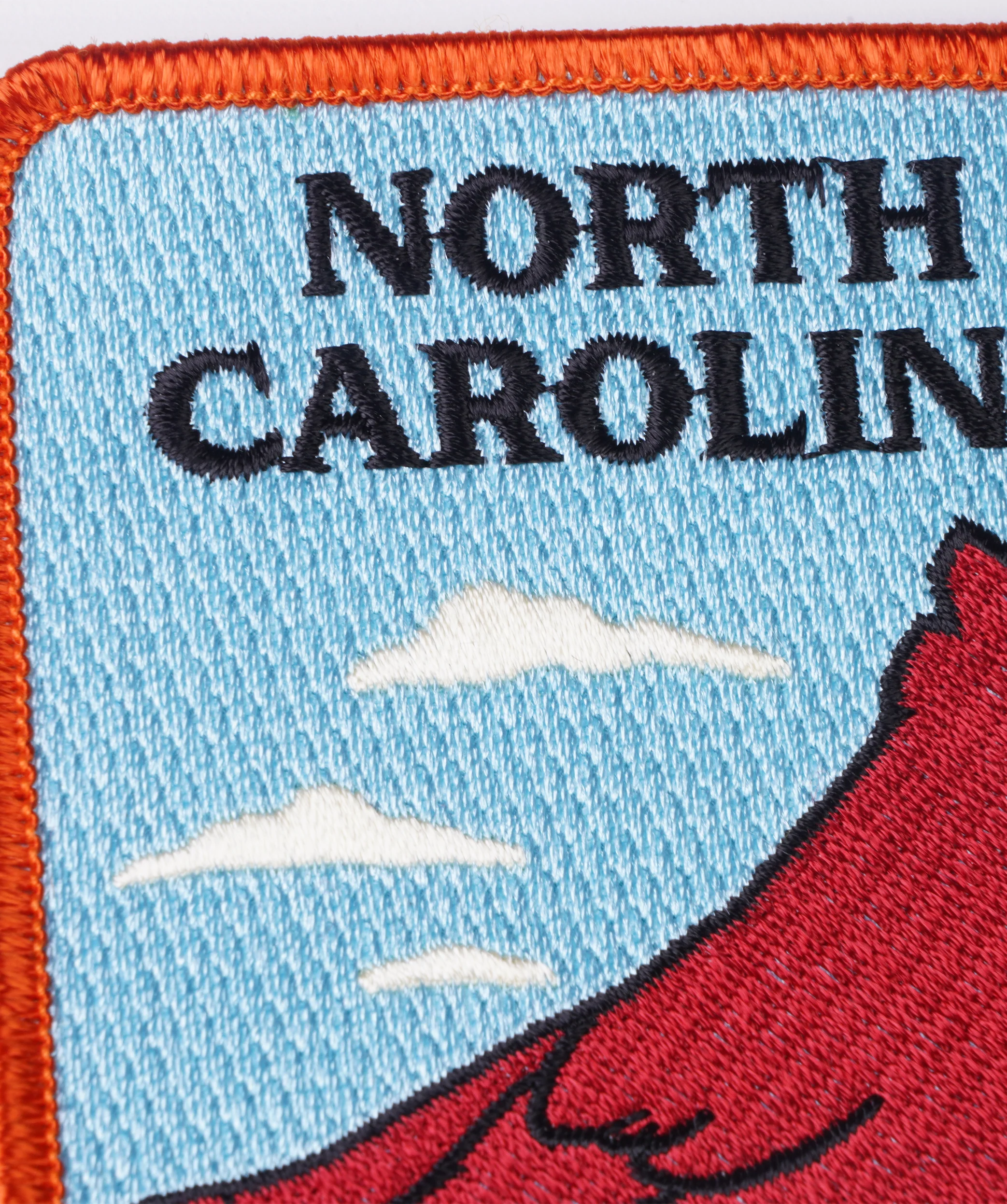 North Carolina Embroidered Patch - Image 2