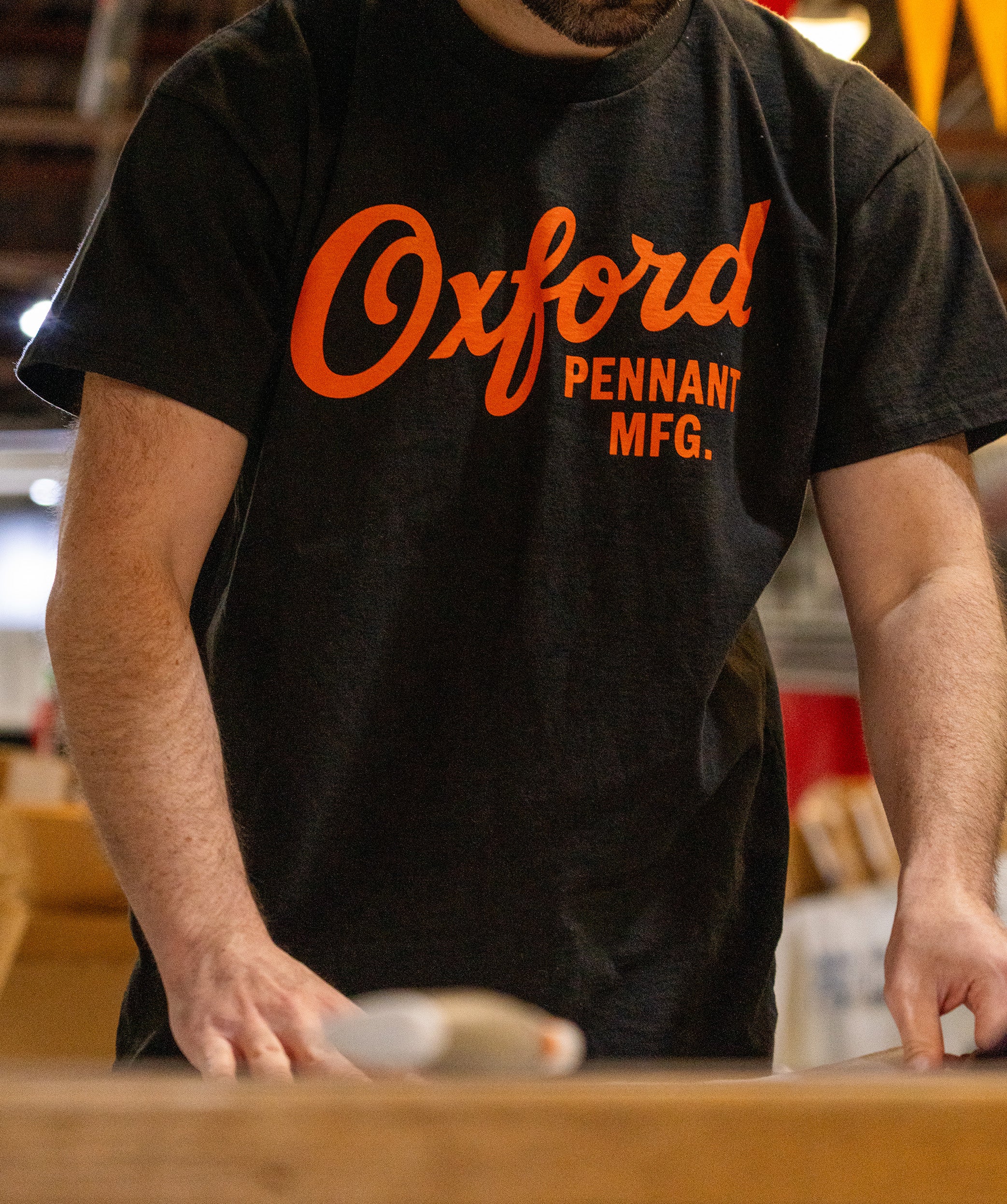 Oxford Pennant Manufacturing Script Shop Tee - Image 3