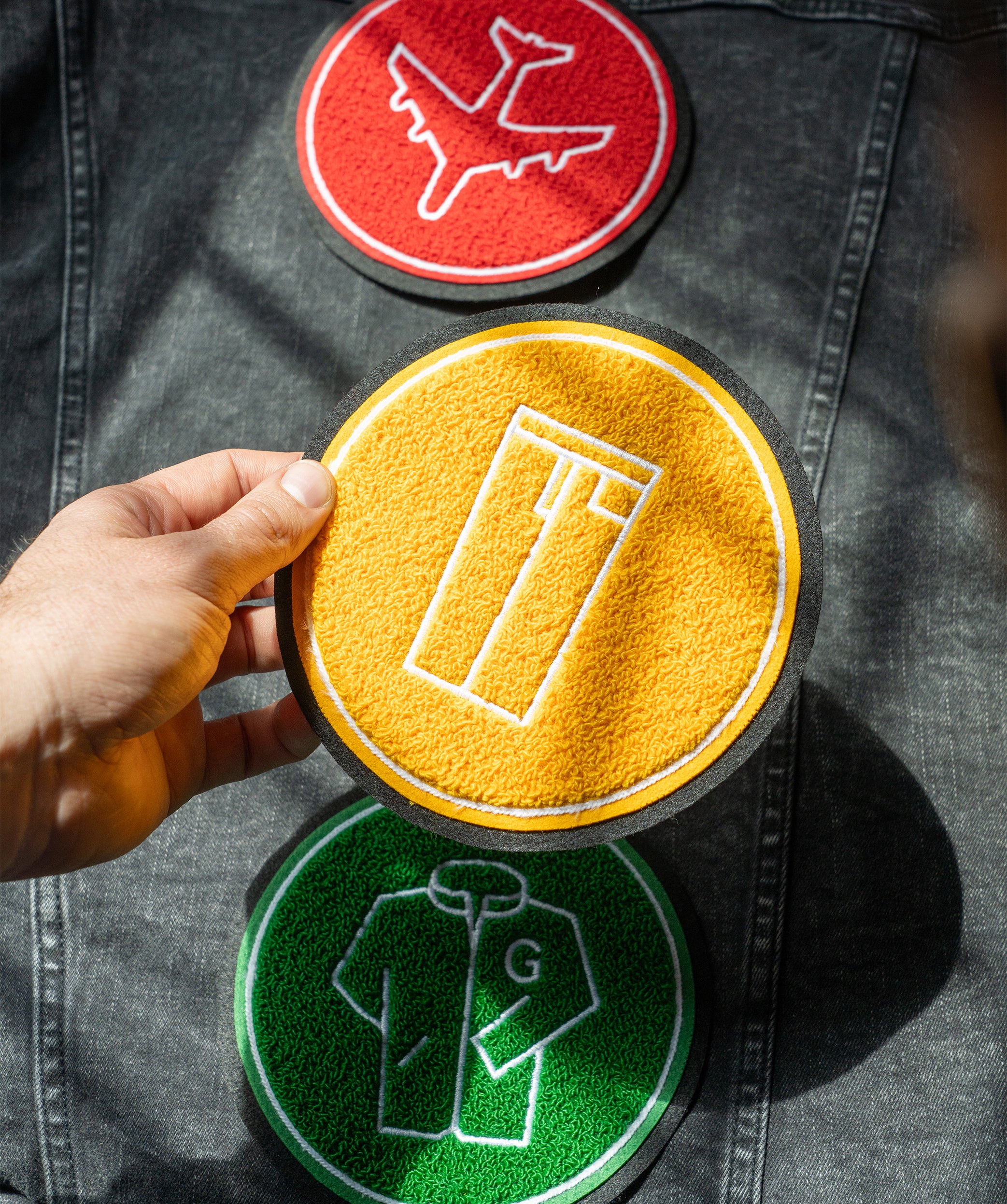 Take Off Your Pants And Jacket Chenille Patch Set • blink-182 x Oxford Pennant - Image 6