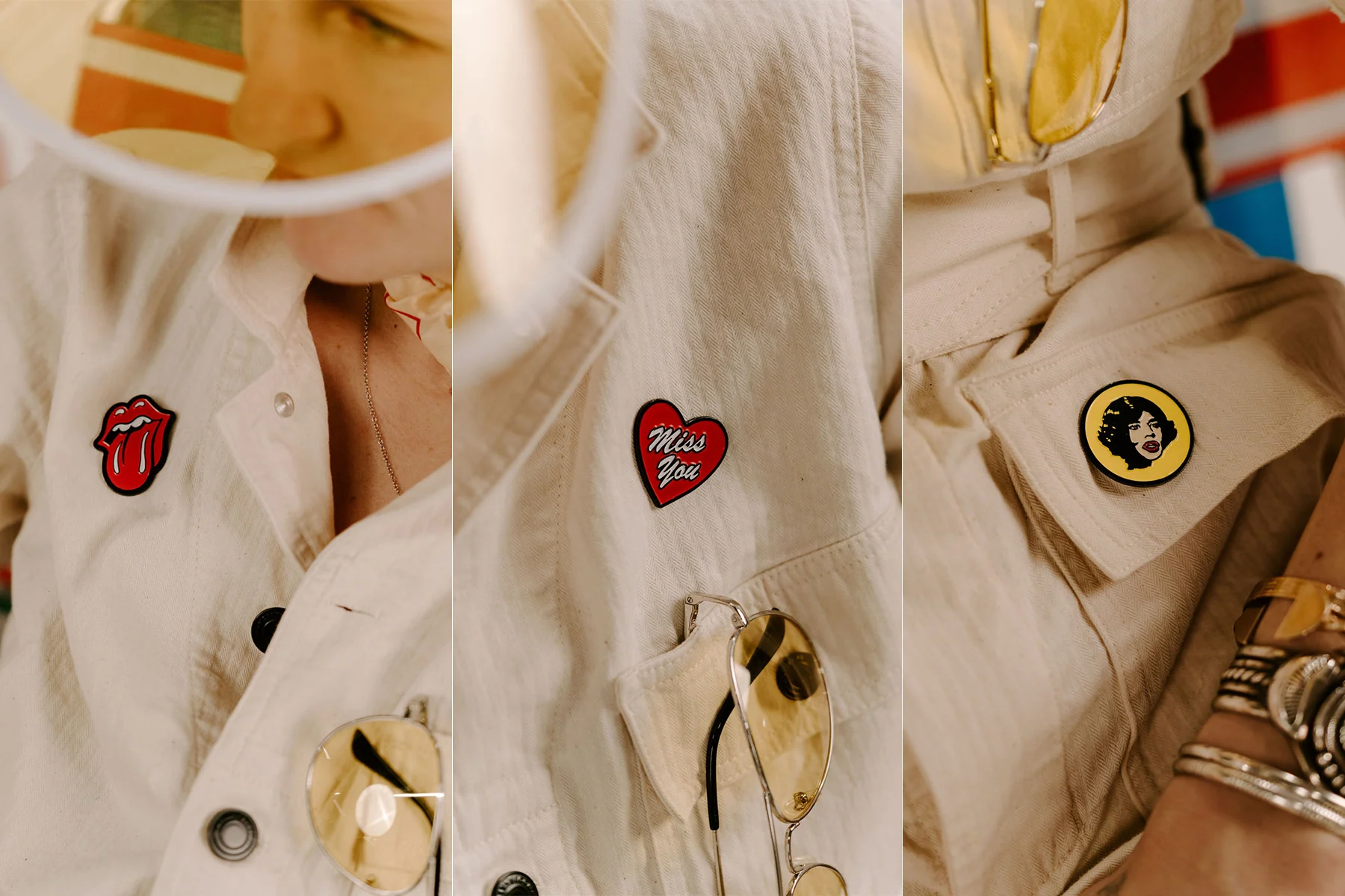 The Rolling Stones Pin Pack • The Rolling Stones x Oxford Pennant - Image 3