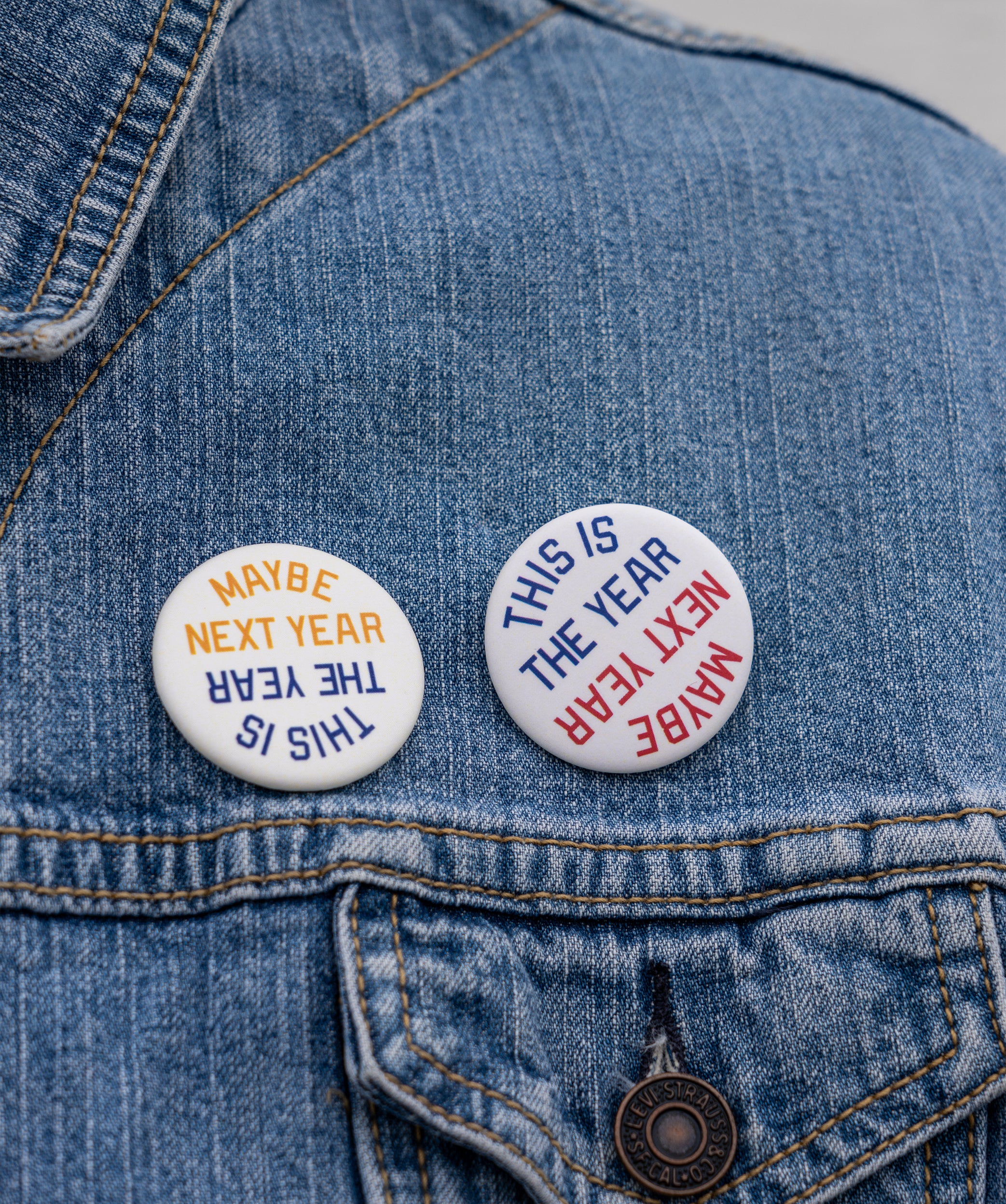 This Is The Year / Maybe Next Year Pin - Image 3