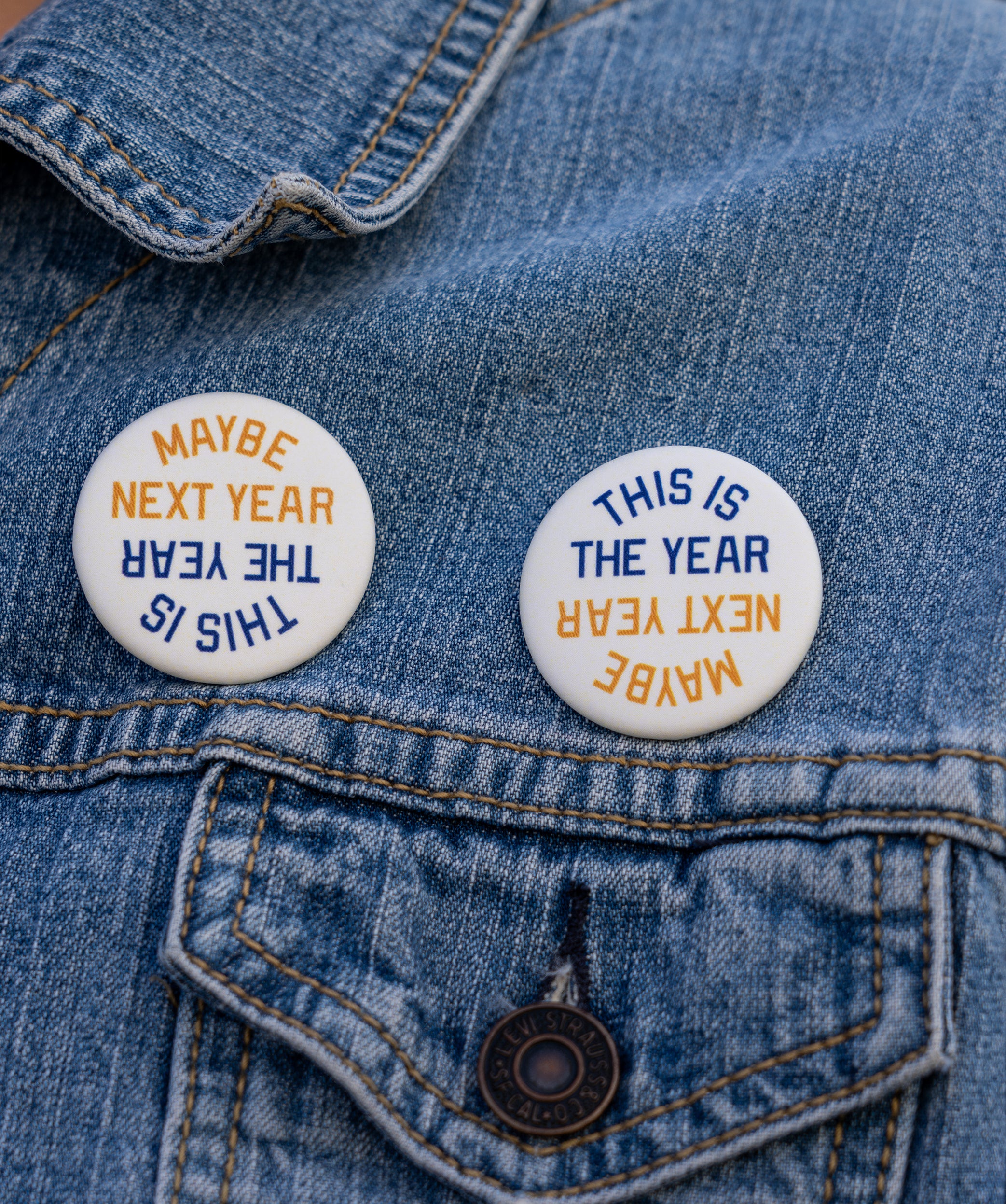 This Is The Year / Maybe Next Year Pin - Image 5