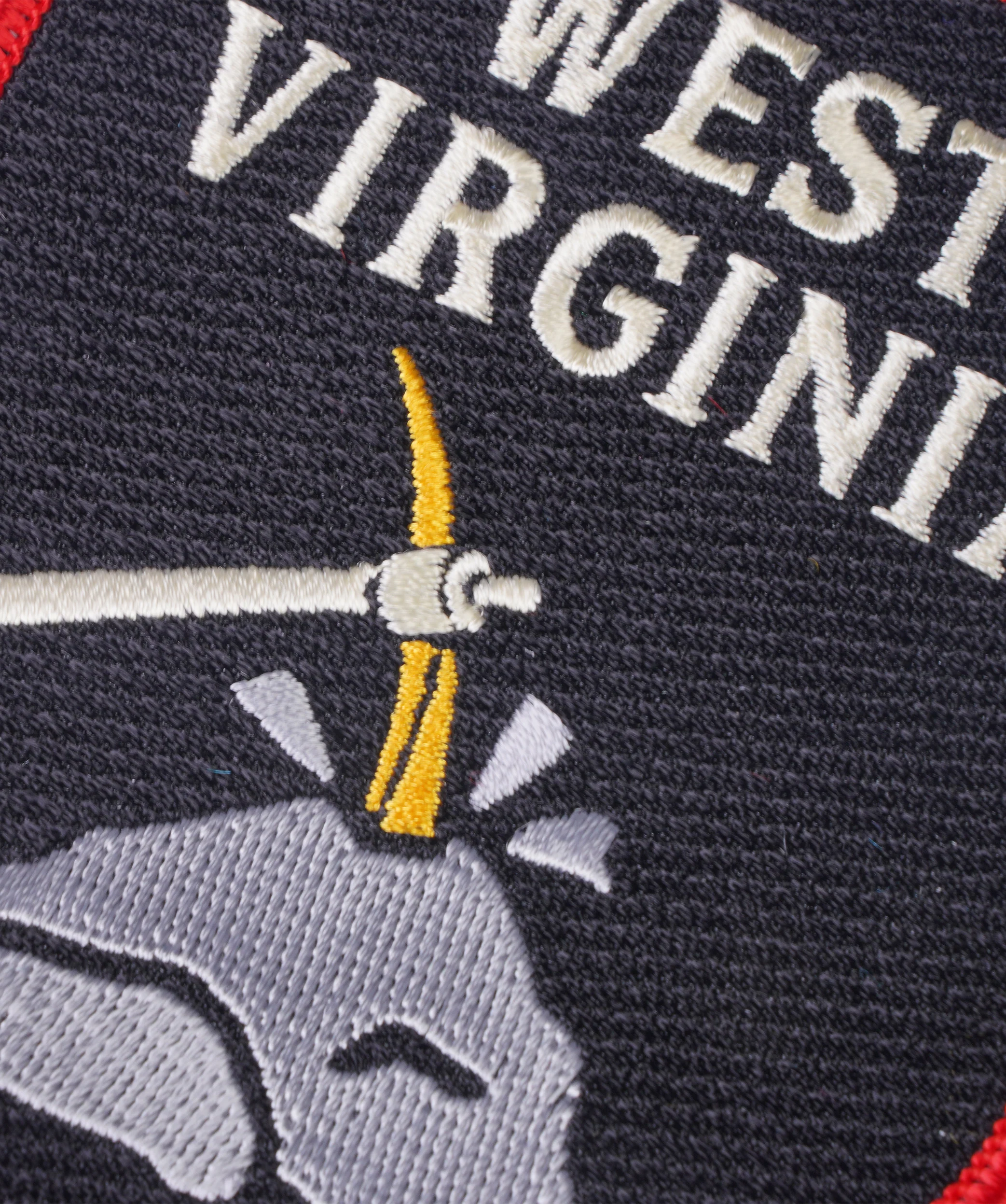 West Virginia Embroidered Patch - Image 2